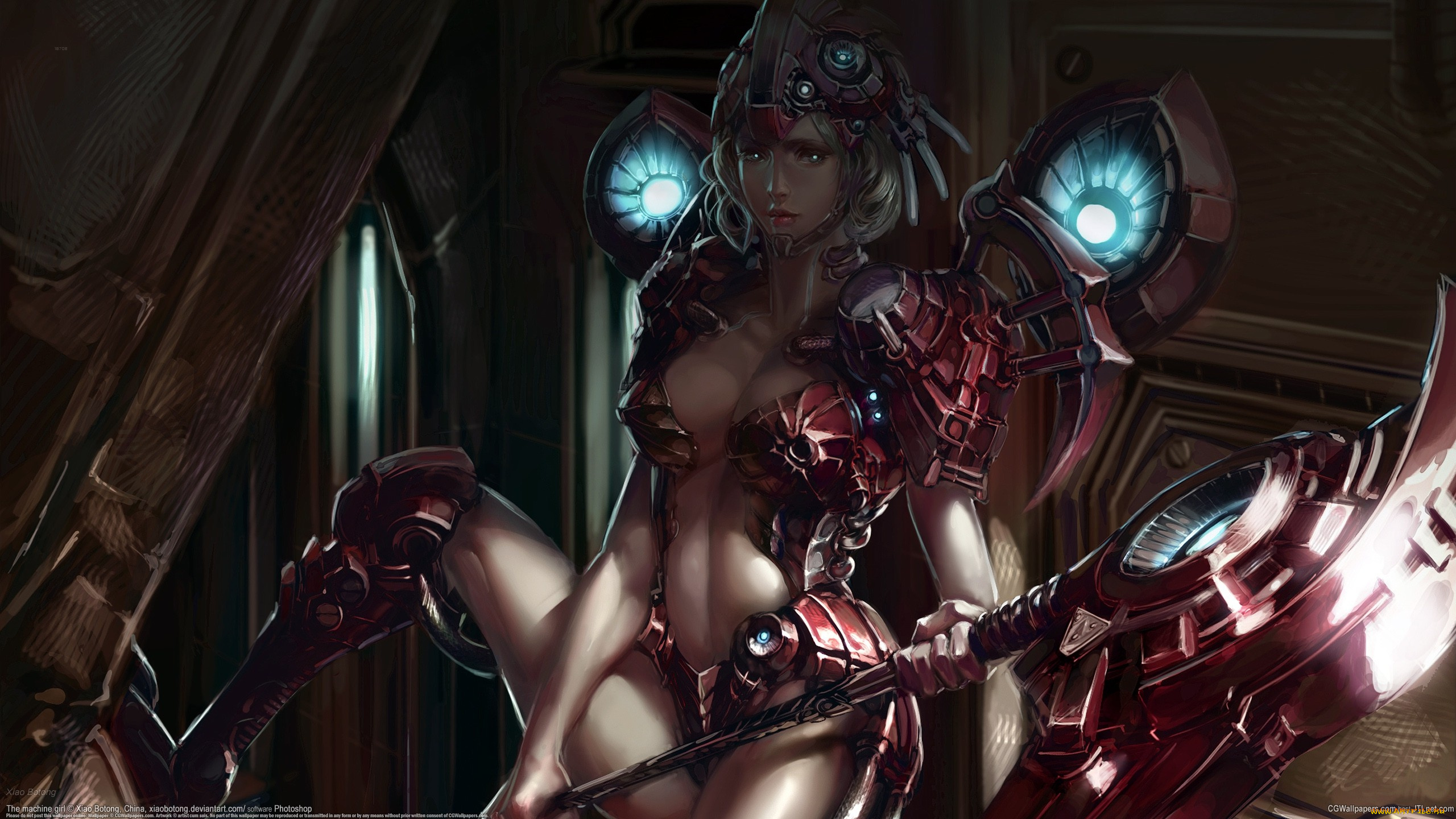 xiao, botong, фэнтези, девушки, воительница, девушка, xiao, botong