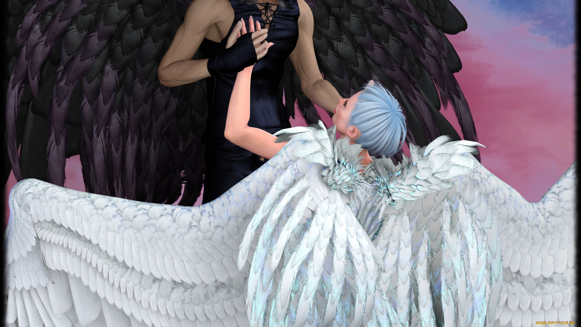 3д, графика, ангел, , angel, ангелы