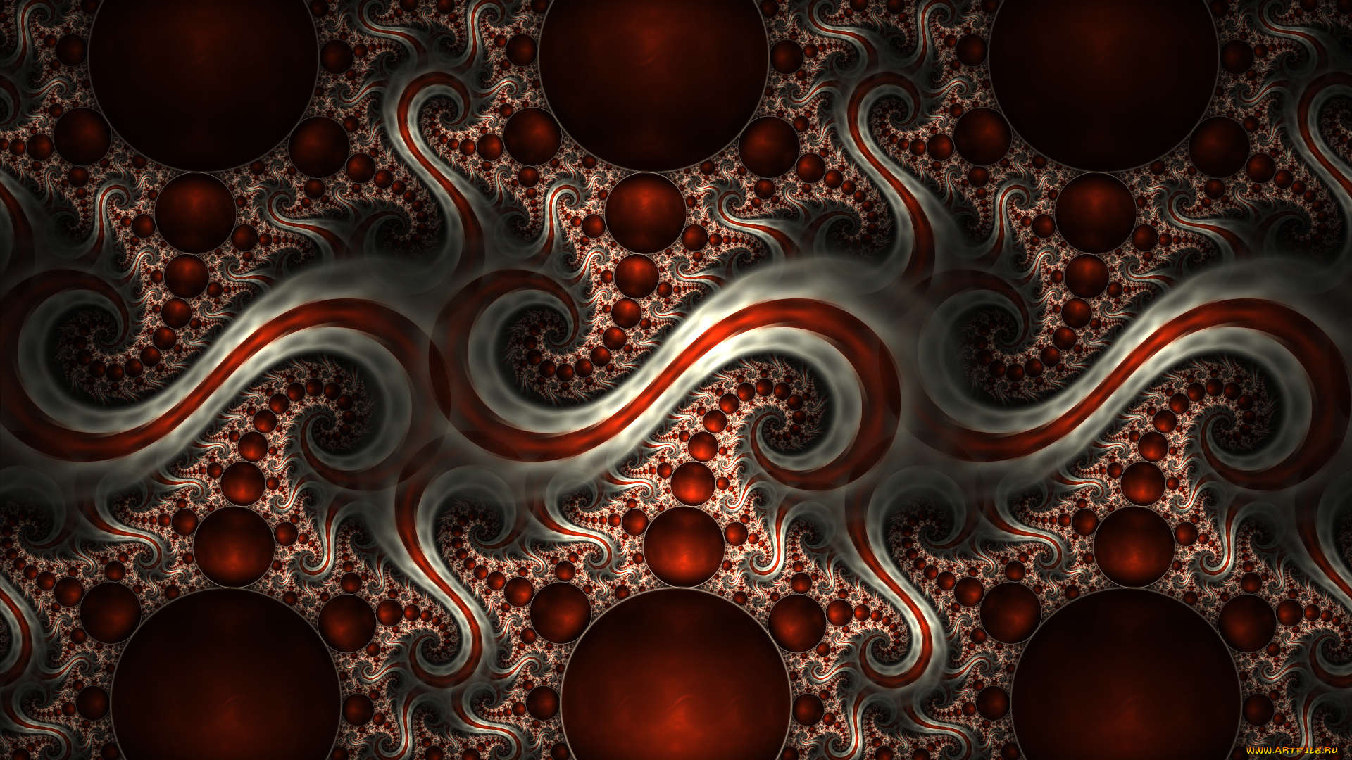 3д, графика, фракталы, , fractal, цвета, фон, узор