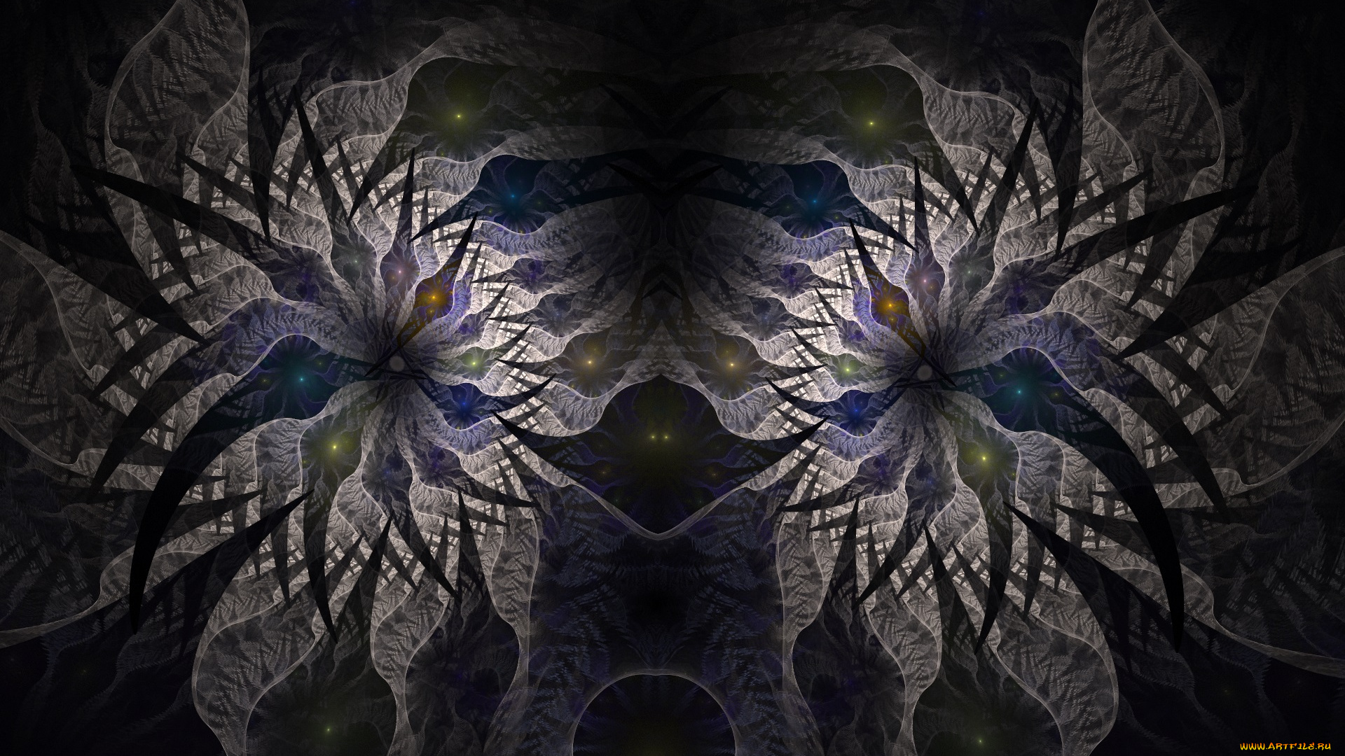 3д, графика, фракталы, , fractal, фон, узор, цвета