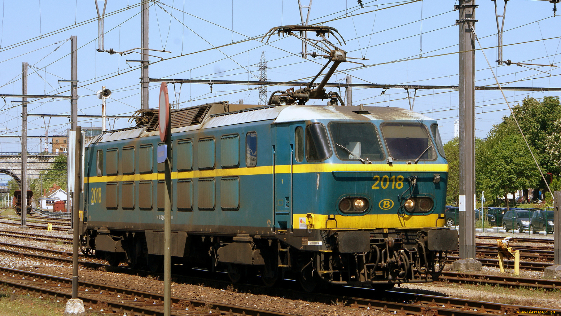 техника, электрички, железная, дорога, локомотив