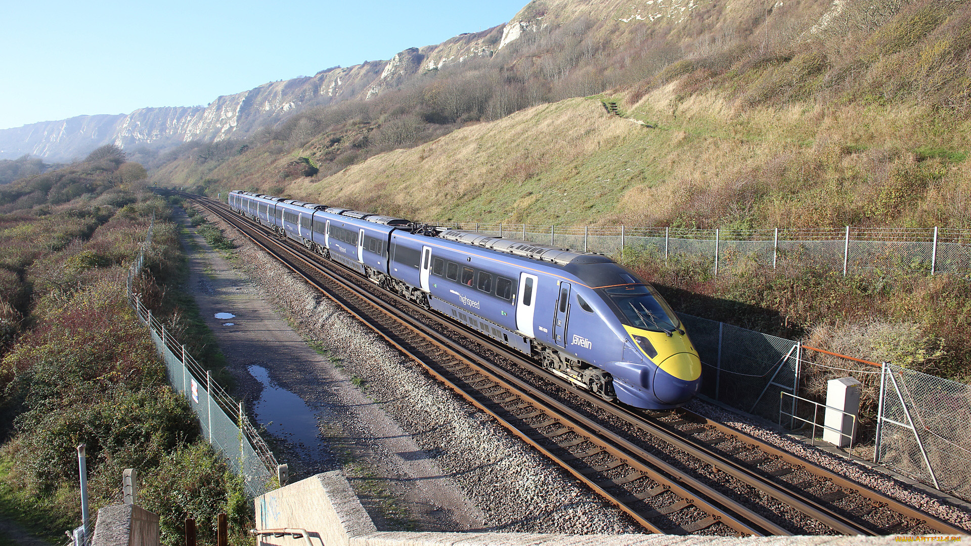 техника, поезда, железная, дорога, локомотив, состав