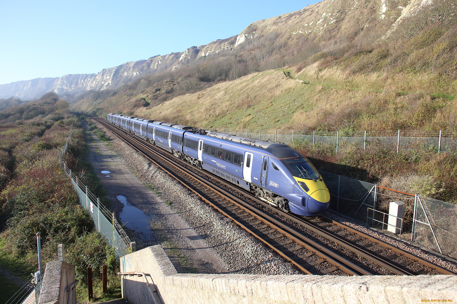 техника, поезда, железная, дорога, локомотив, состав