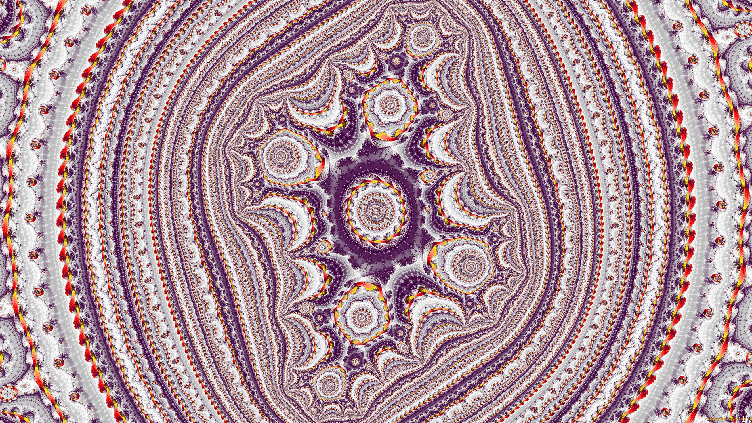 3д, графика, фракталы, , fractal, фон, цвета, узор