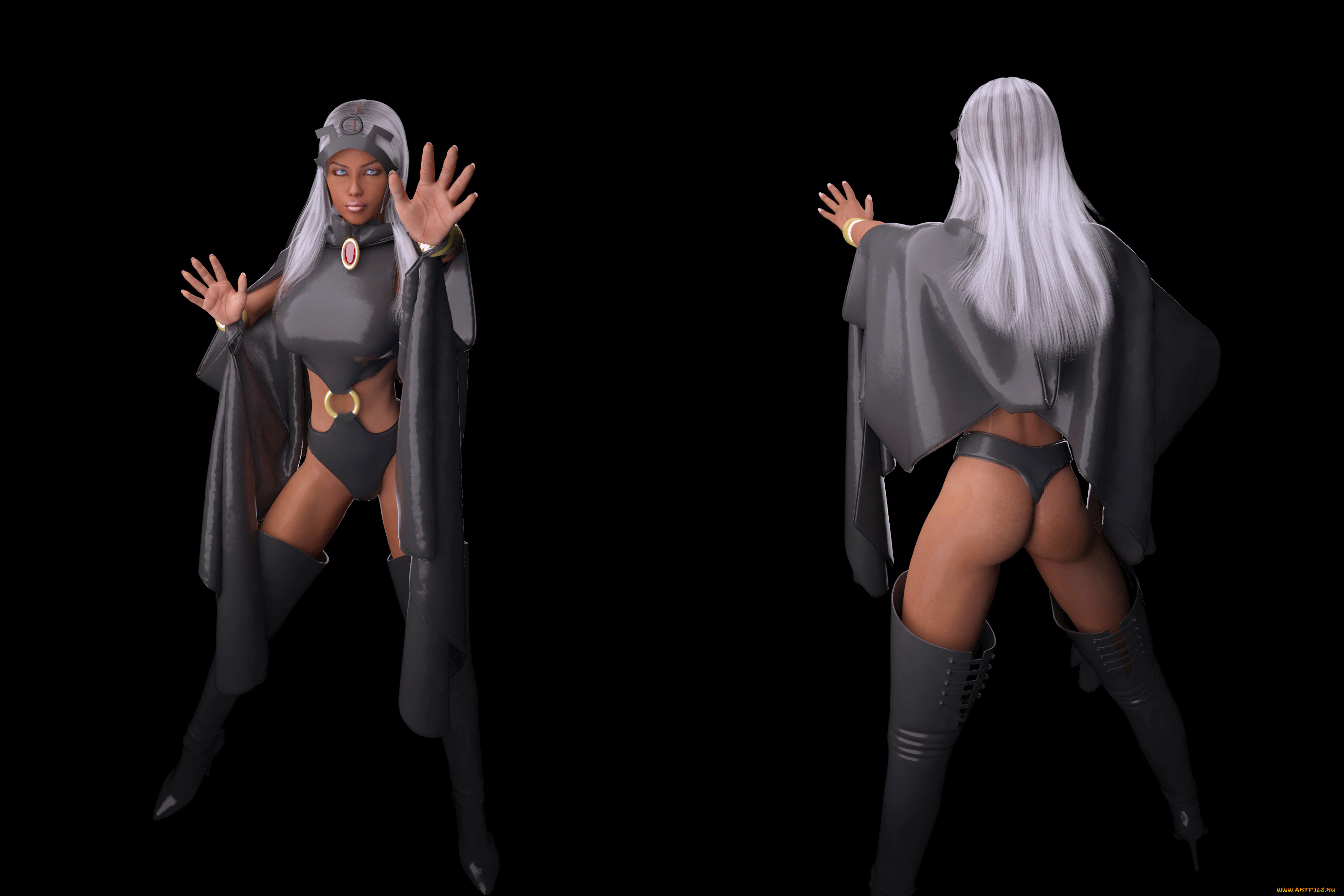 3д, графика, люди, , people, зеркало, поза, блондинки, фон, девушка, взгляд