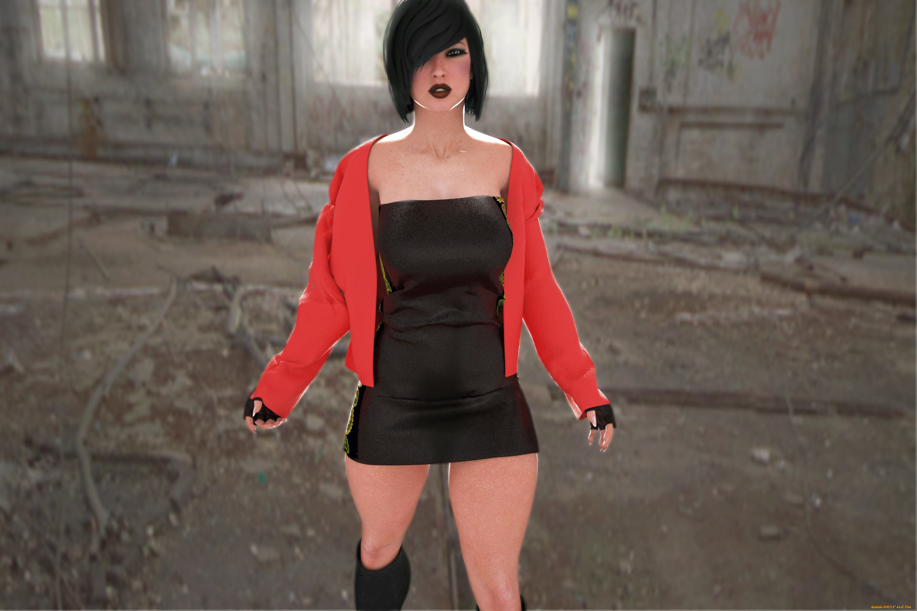 3д, графика, люди, , people, фон, взгляд, девушка