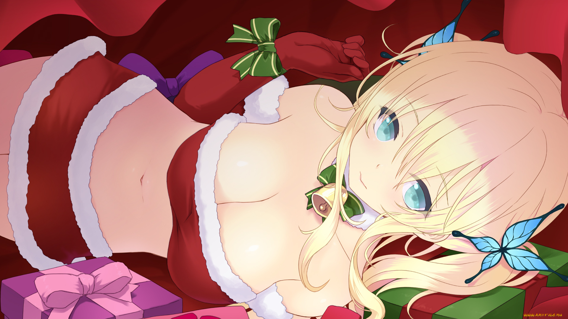 boku, wa, tomodachi, ga, sukunai, аниме, девушка, фон, грудь, взгляд