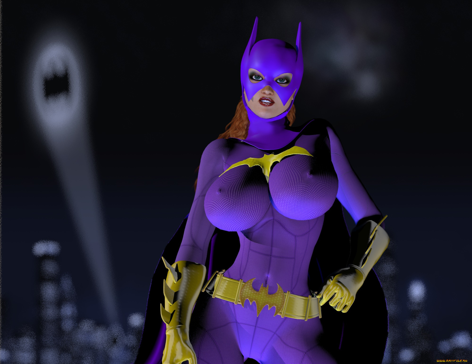 3д, графика, фантазия, , fantasy, супермен, взгляд, девушка, фон