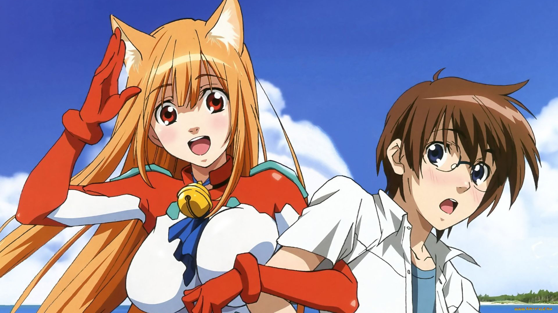 аниме, asobi, ni, ikuyo, двое