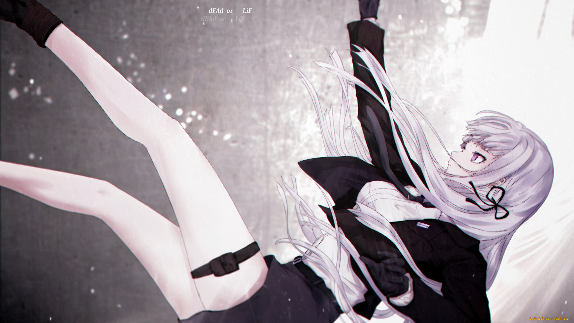 аниме, danganronpa, девушка