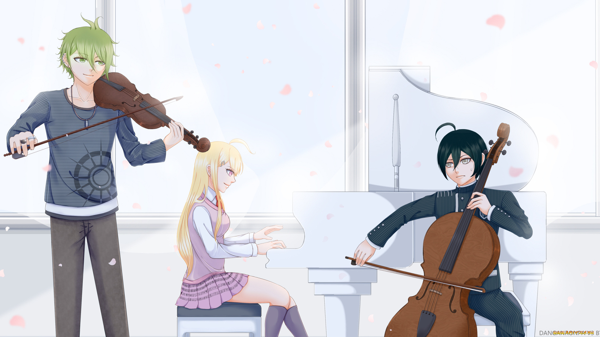 аниме, danganronpa, музыка