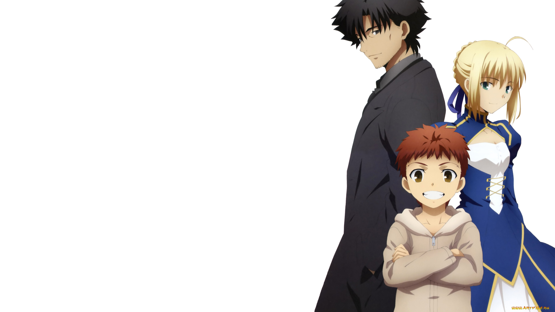 аниме, fate, stay, night, персонажи