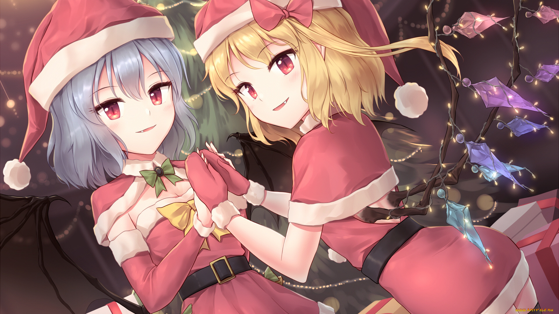 аниме, touhou, девочки