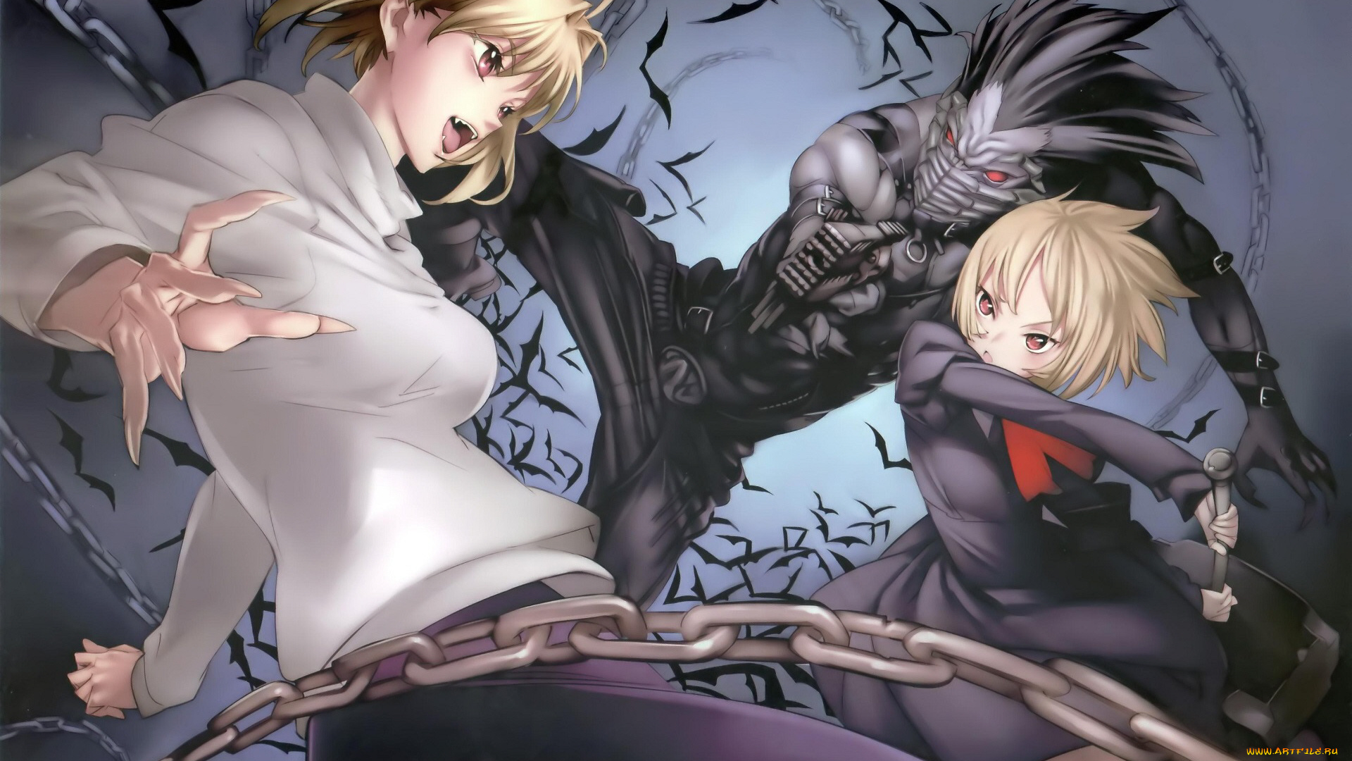 аниме, tsukihime, девушки