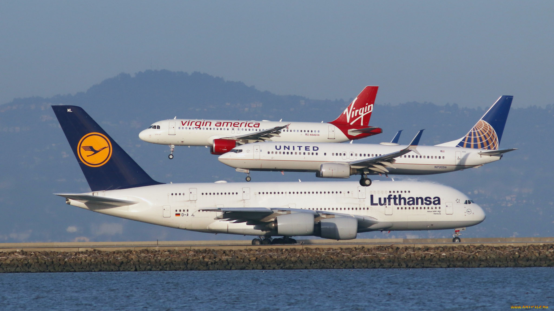 авиация, пассажирские, самолёты, авиалайнер