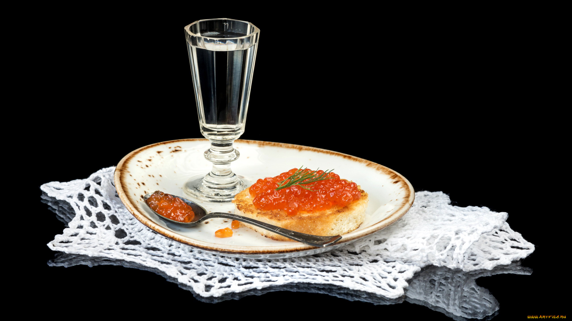 еда, икра, искра, красная, водка, тост