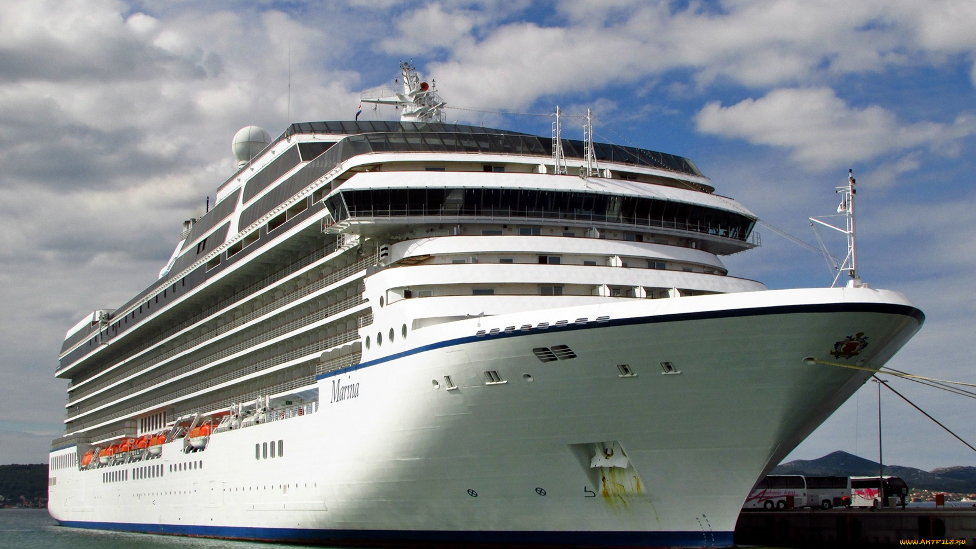 marina, корабли, лайнеры, лайнер, круиз