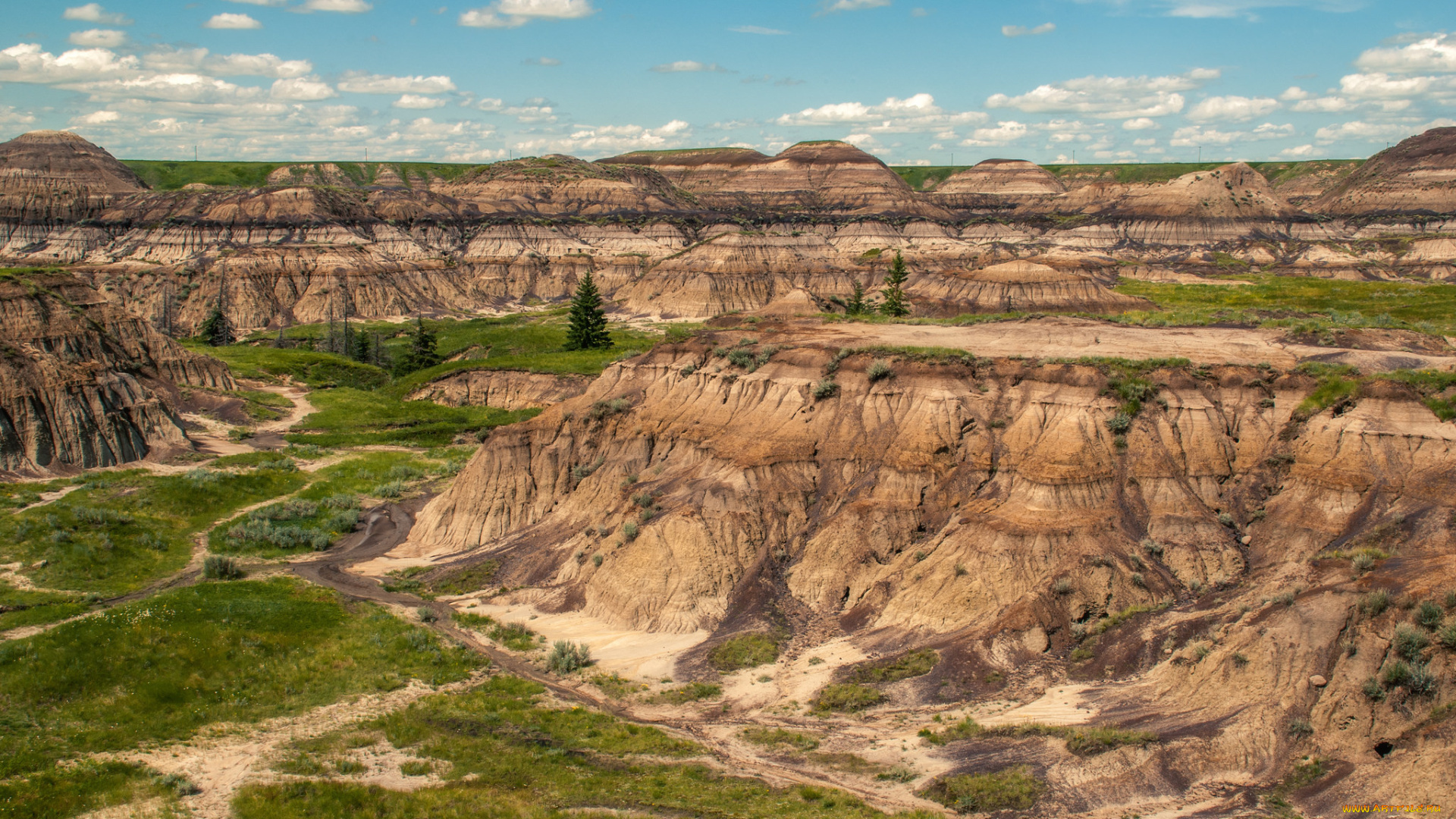 природа, горы, простор