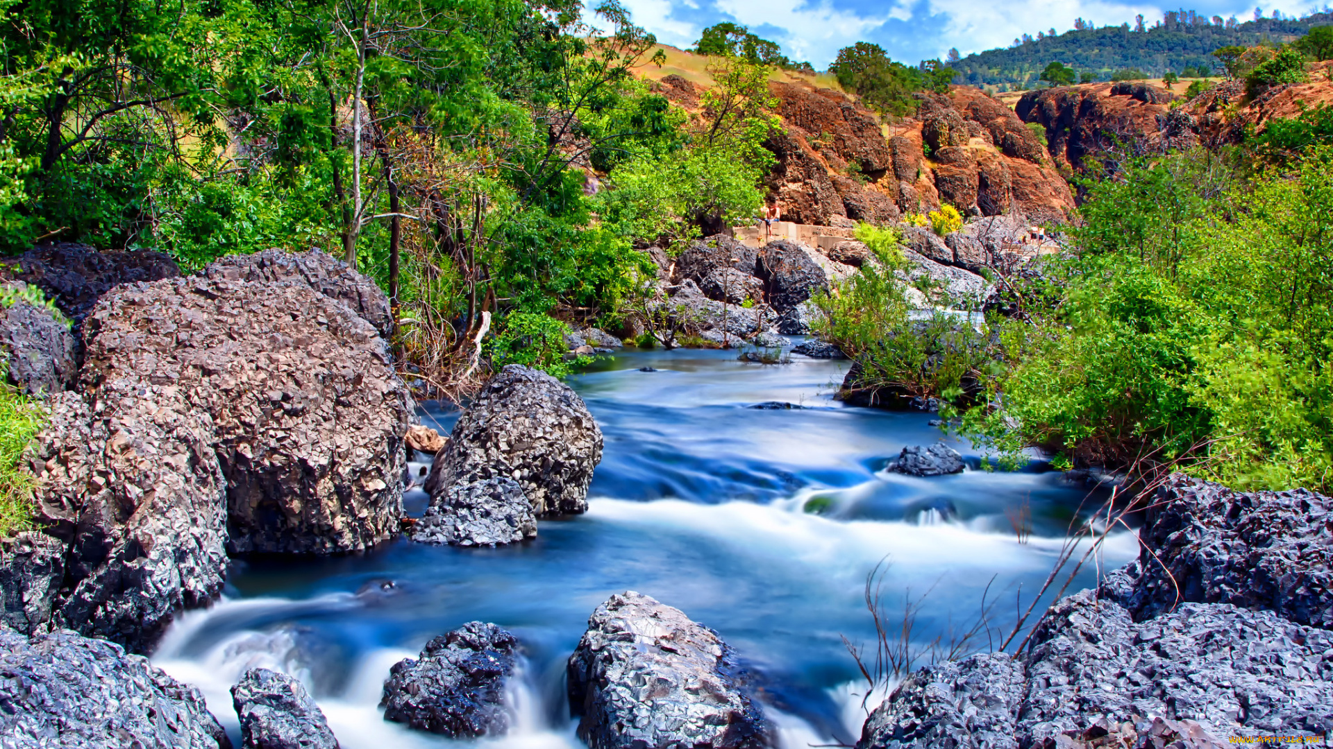 природа, реки, озера, простор