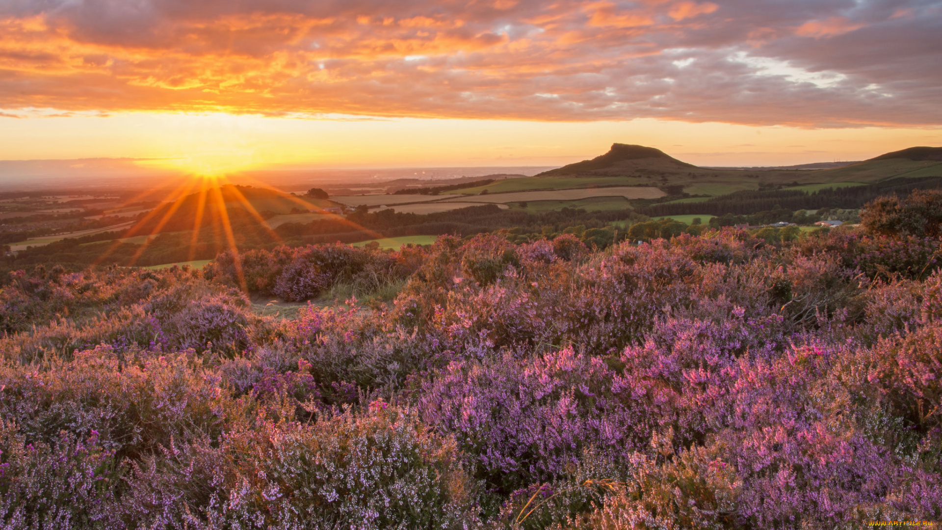 природа, восходы, закаты, простор