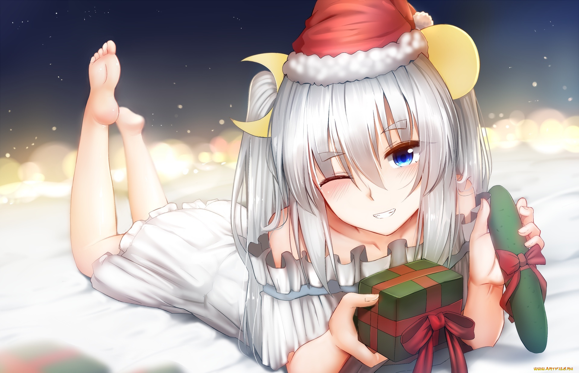 аниме, kantai, collection, девушка, взгляд, фон