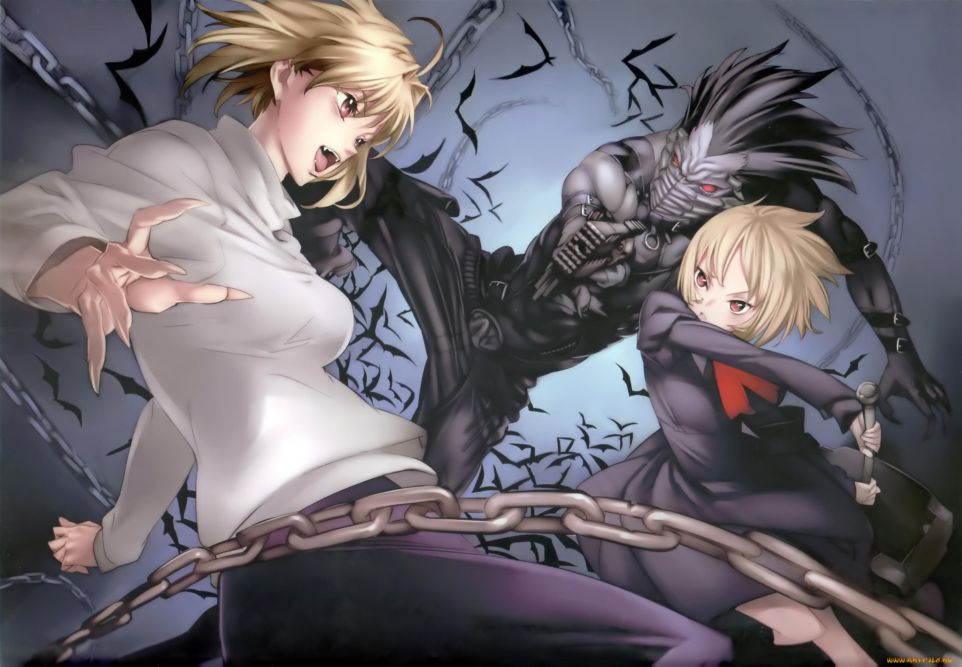 аниме, tsukihime, девушки