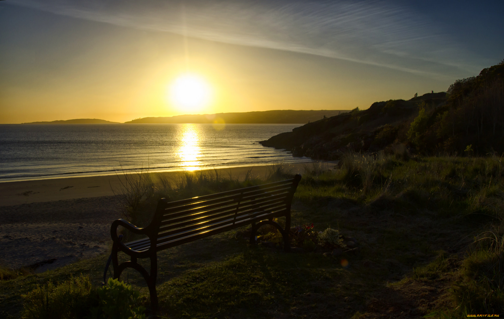 природа, восходы, закаты, простор