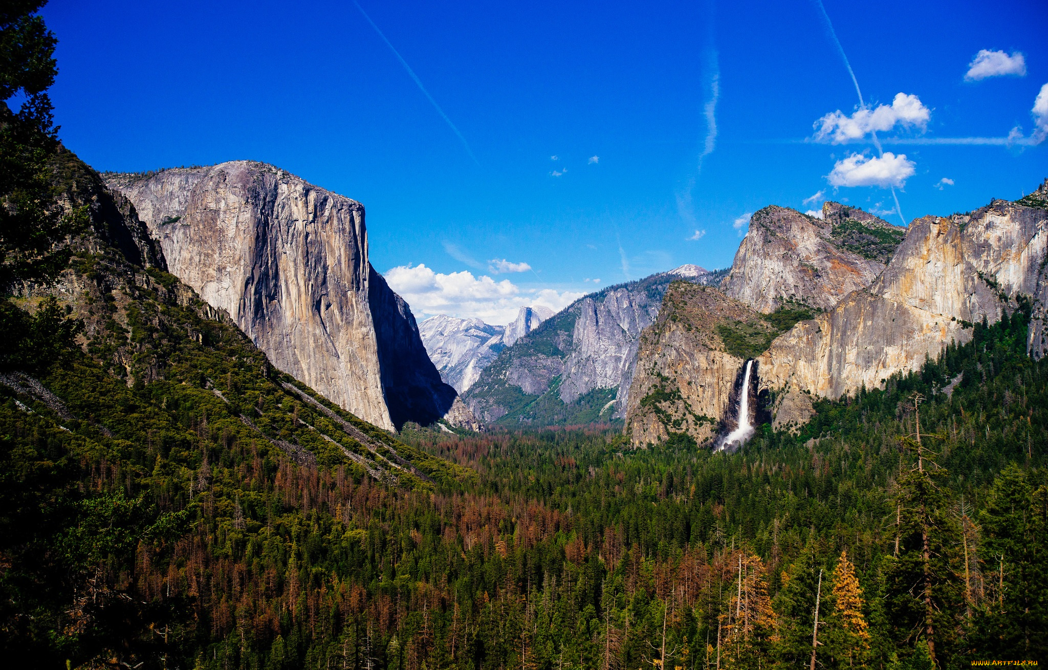 природа, горы, простор