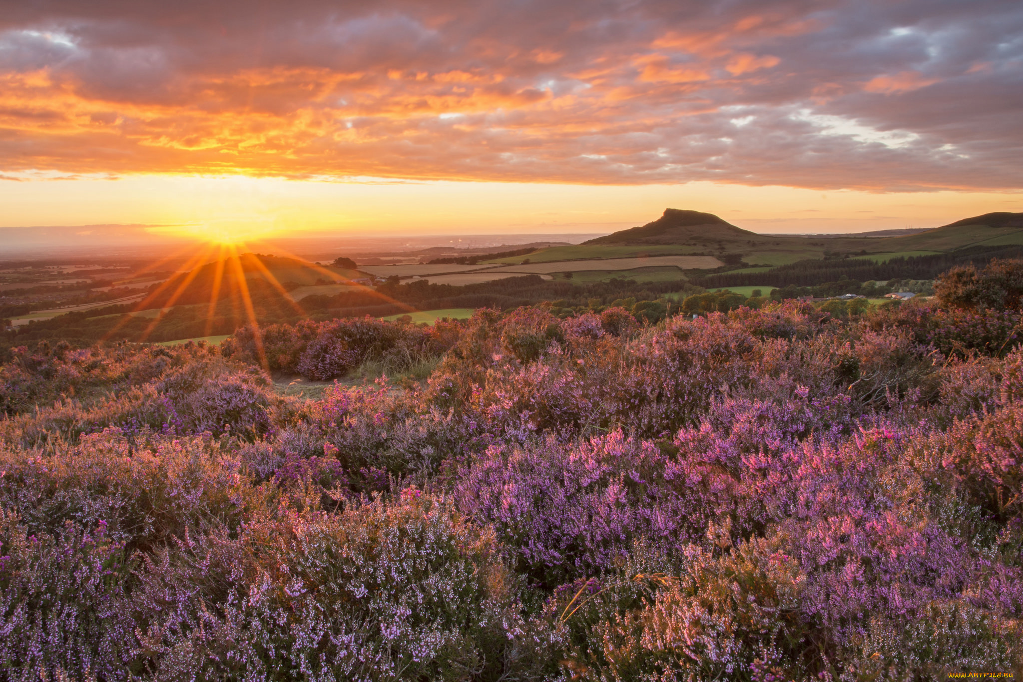 природа, восходы, закаты, простор