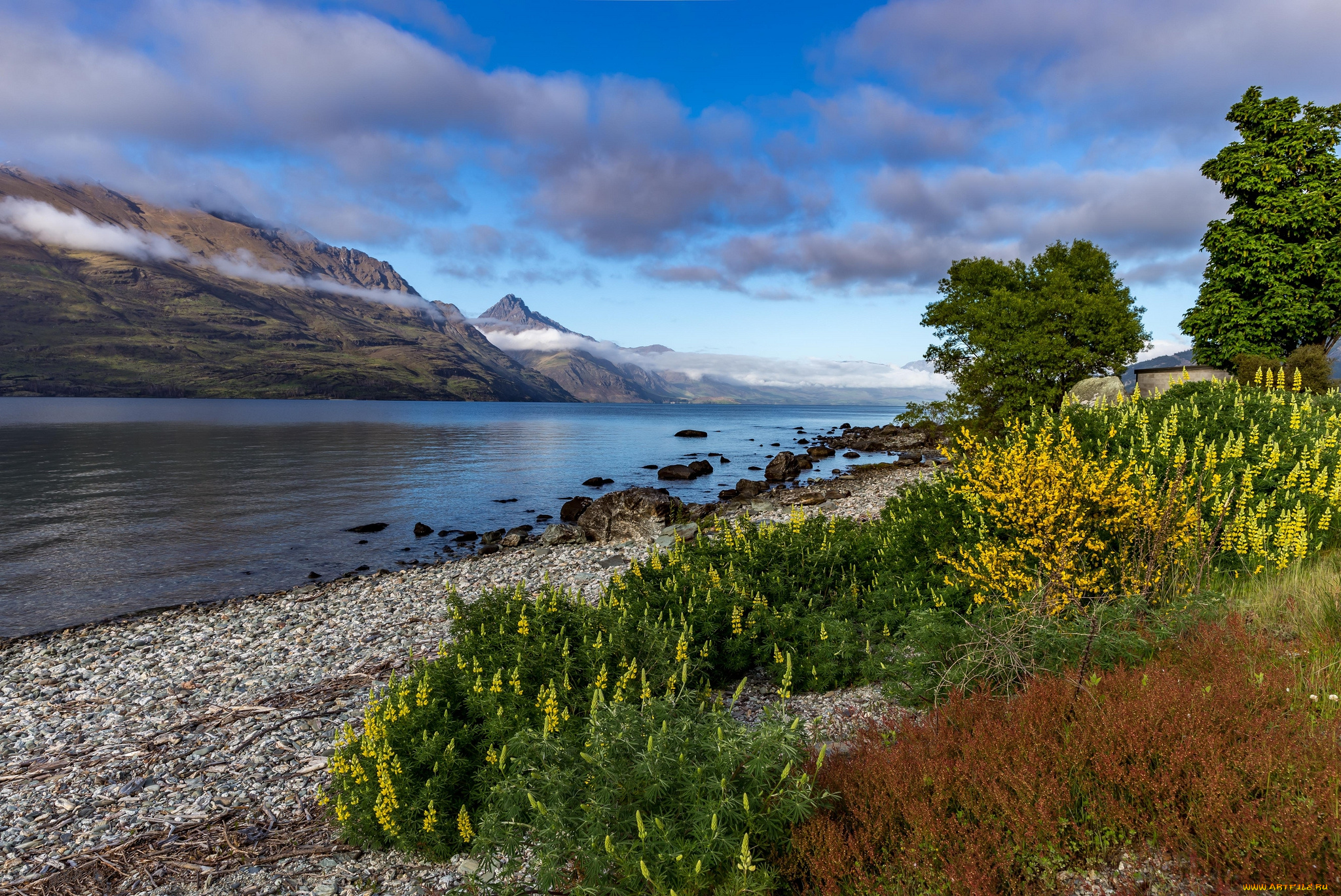 природа, реки, озера, простор