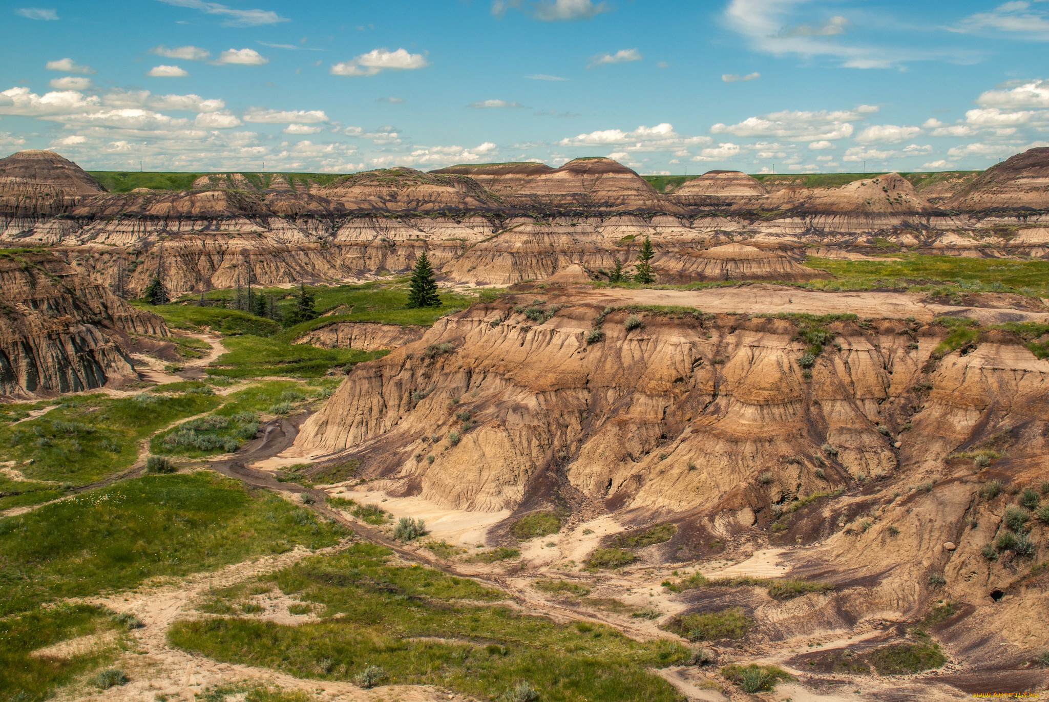 природа, горы, простор