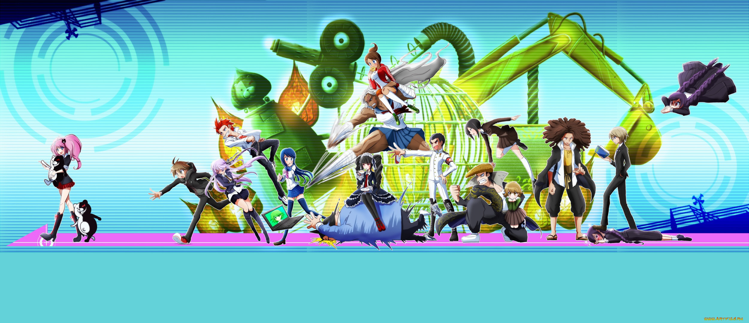 аниме, danganronpa, персонажи