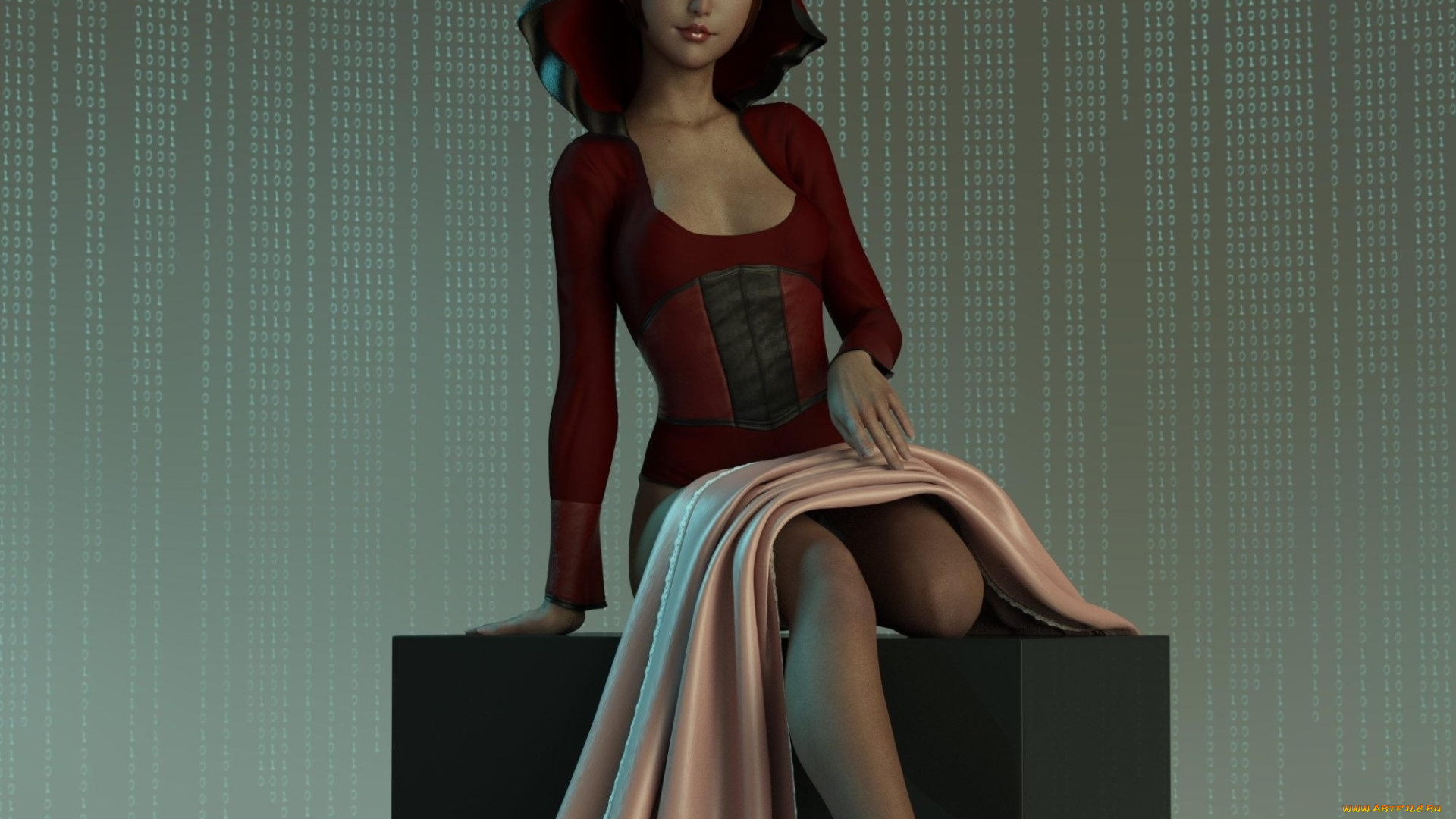 3д, графика, люди, , people, фон, взгляд, девушка