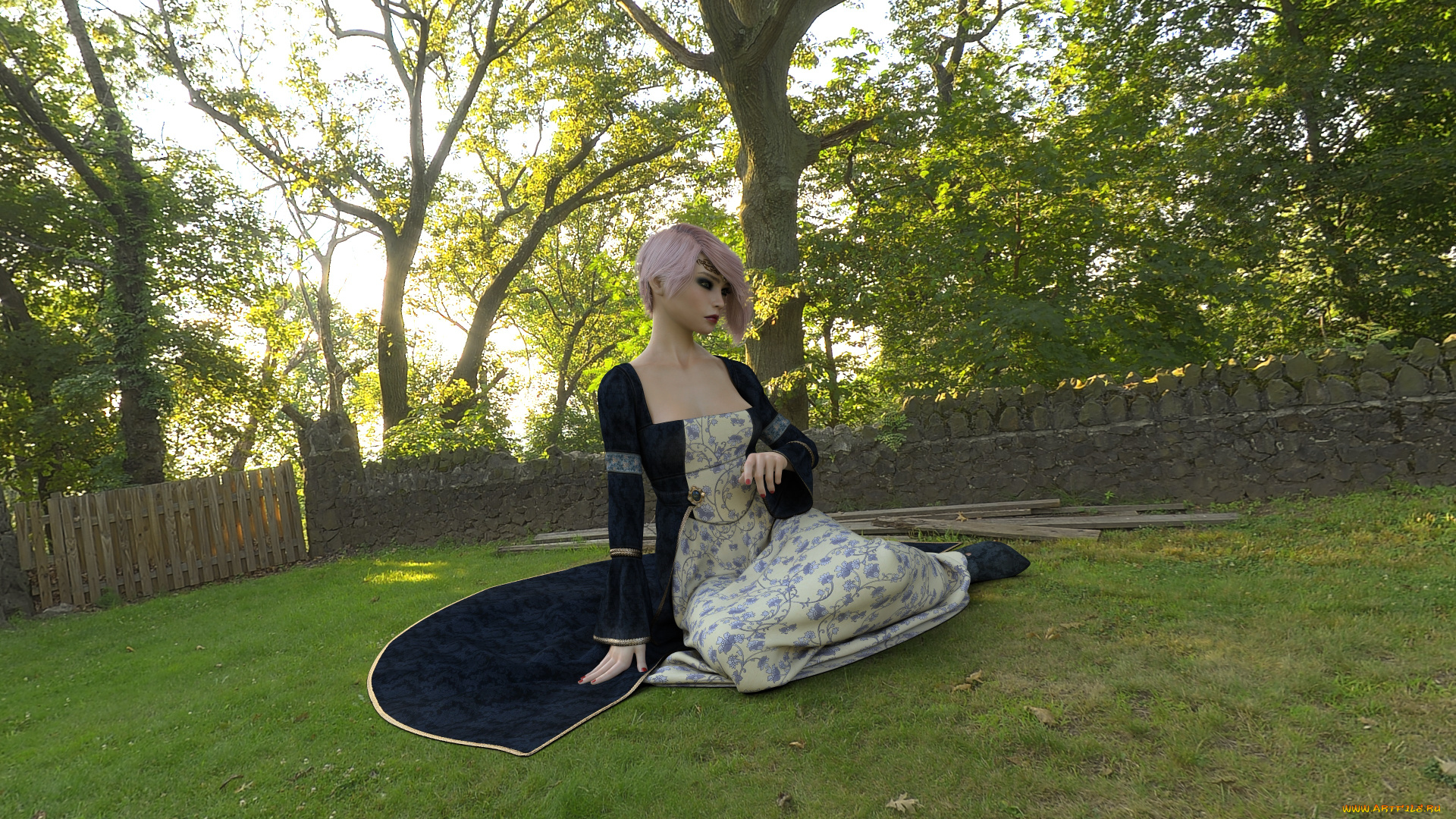 3д, графика, люди, , people, фон, взгляд, девушка