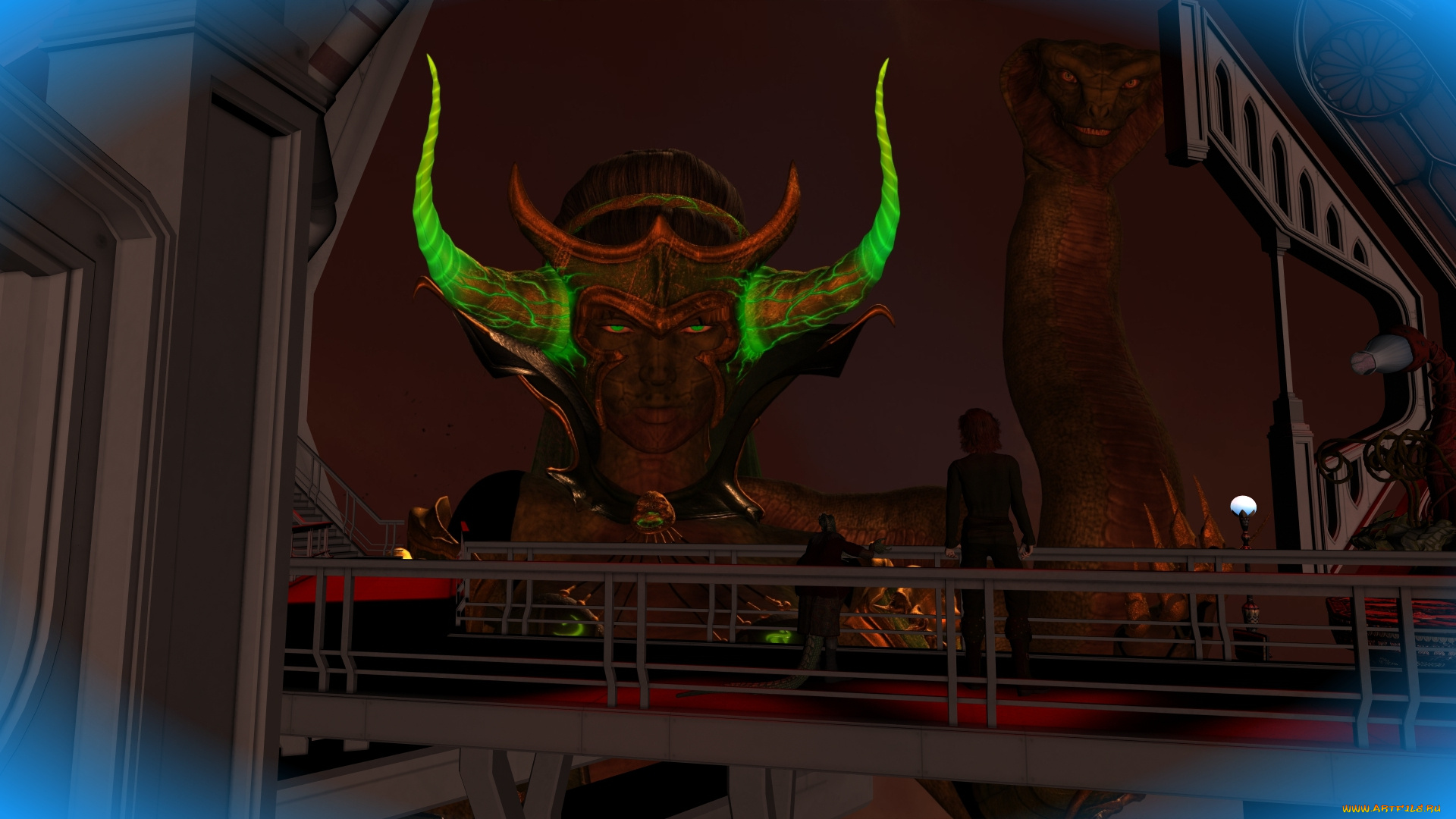 3д, графика, существа, , creatures, фон, демон