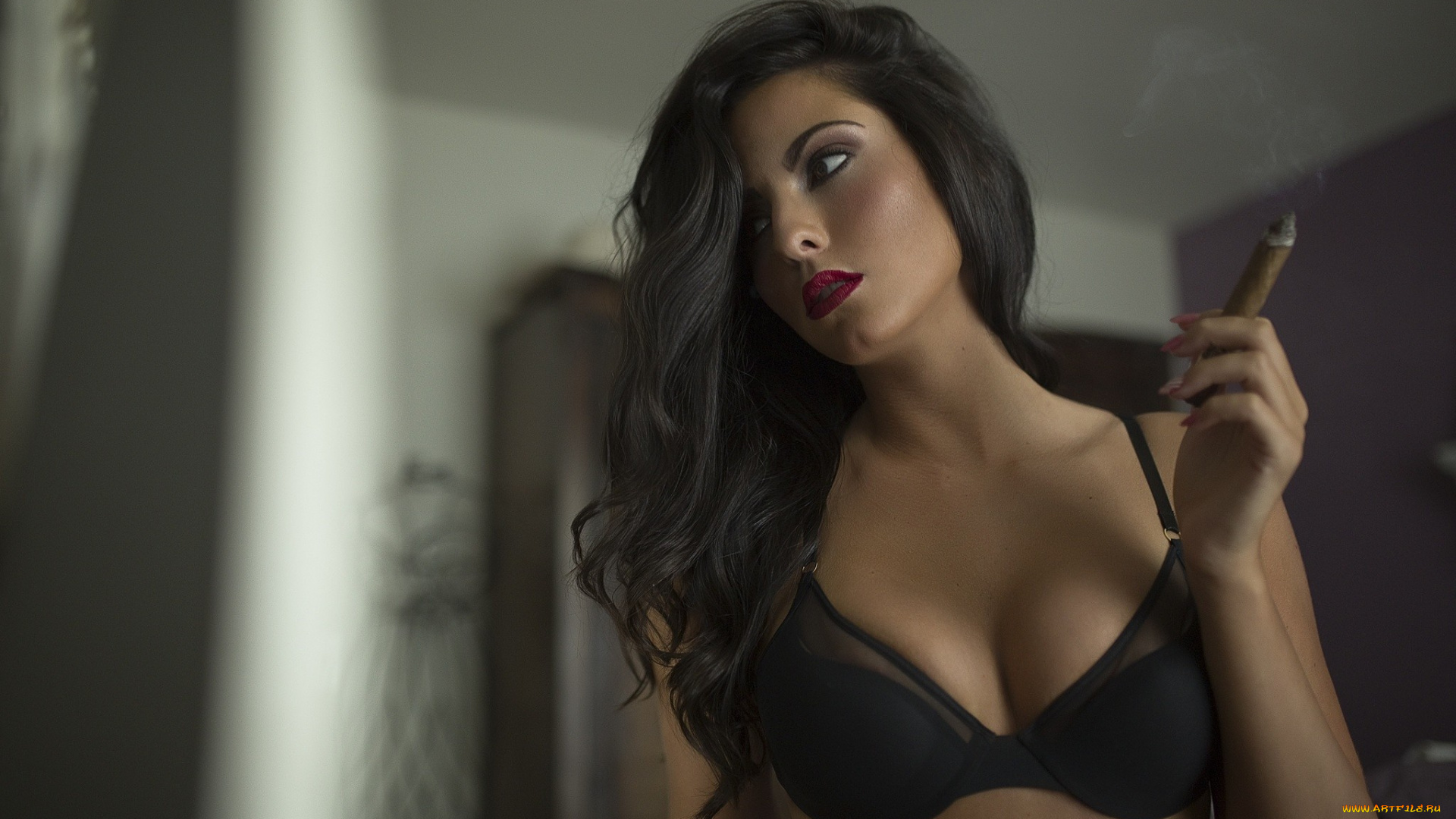 девушка, девушки, -unsort, , брюнетки, темноволосые, модель