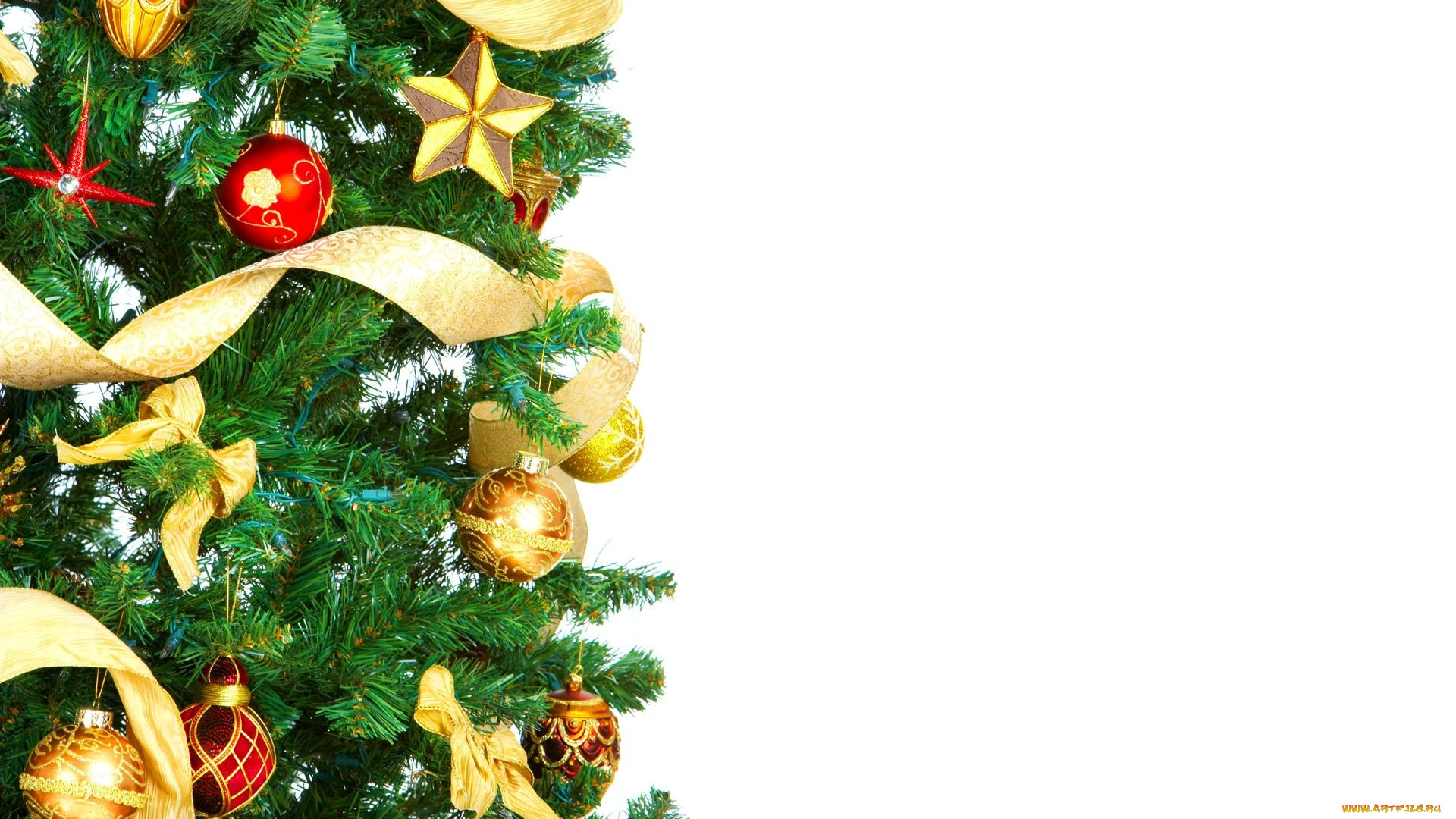 праздничные, Ёлки, лента, украшения, игрушки, ёлка