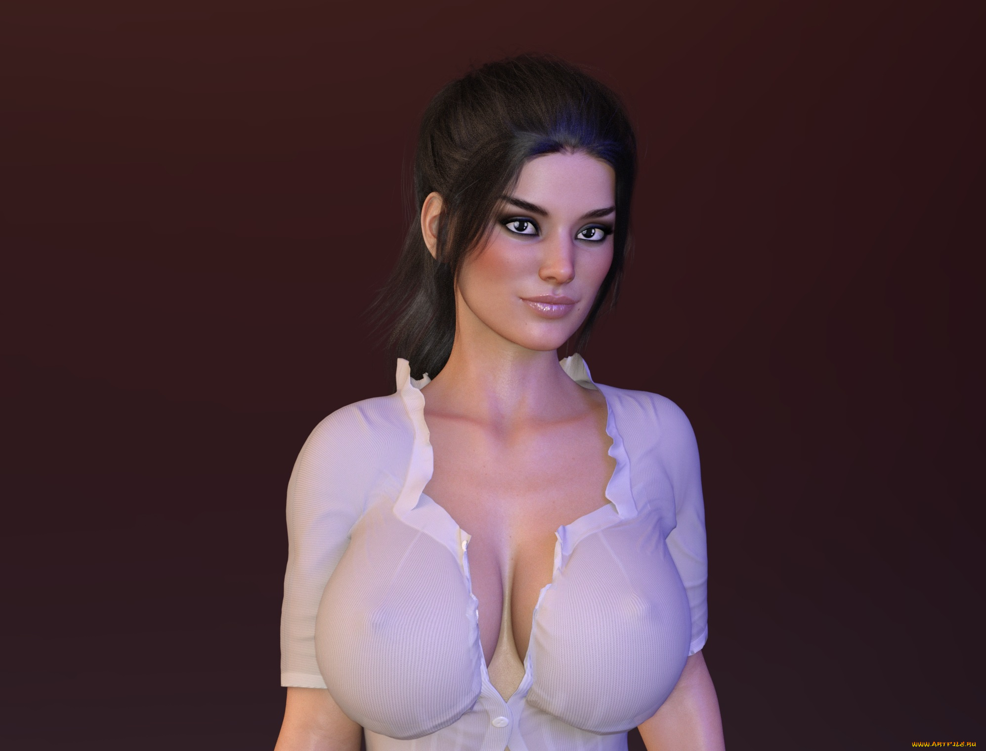 3д, графика, люди, , people, фон, взгляд, девушка