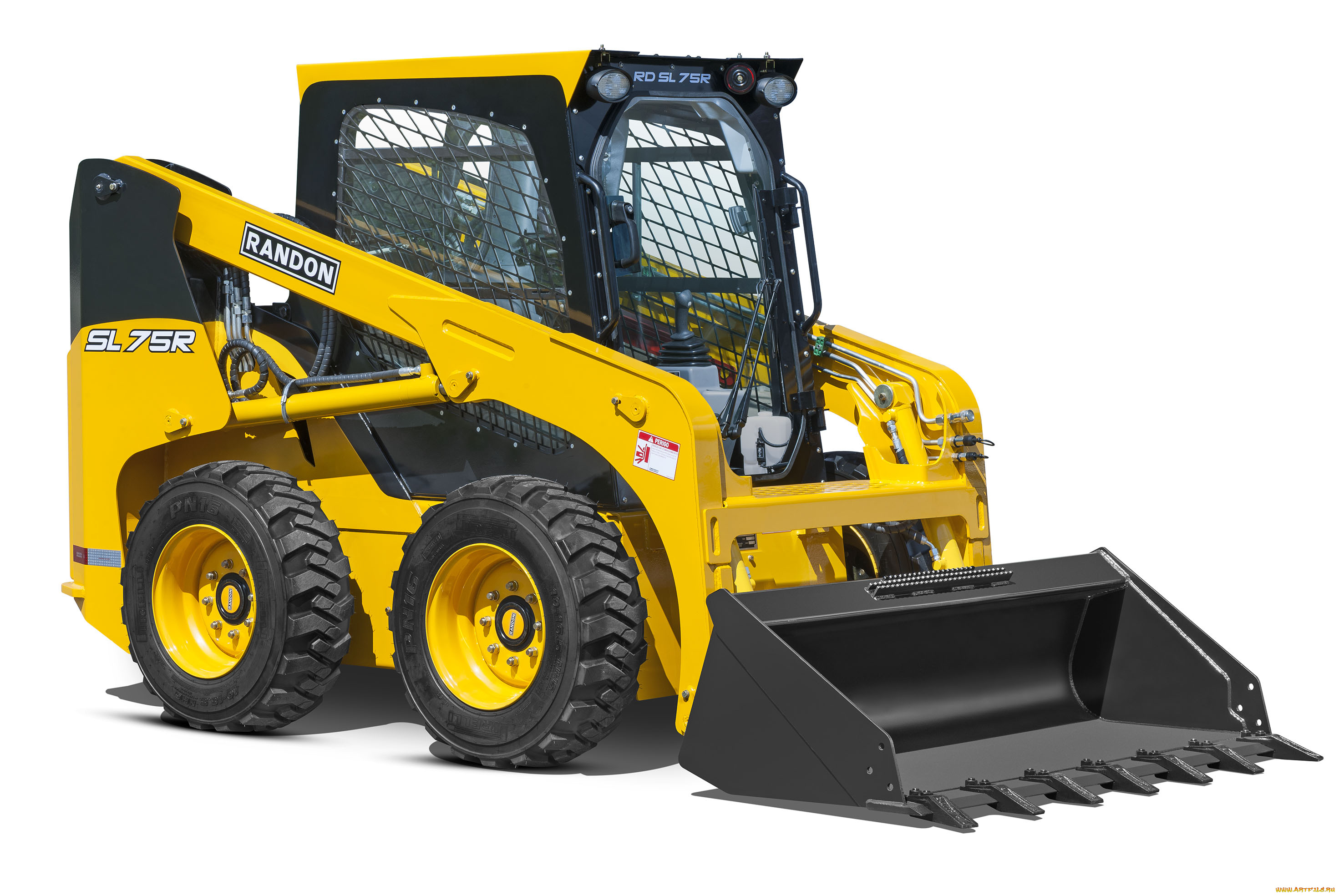 техника, фронтальные, погрузчики, randon