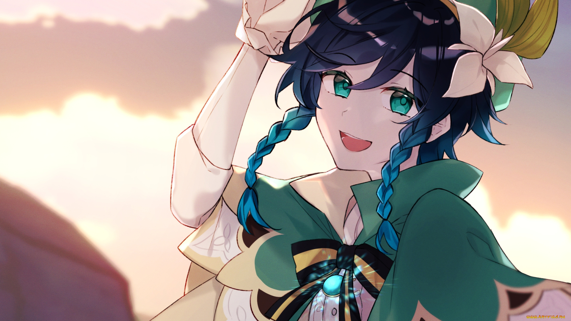 аниме, genshin, impact, genshin, impact