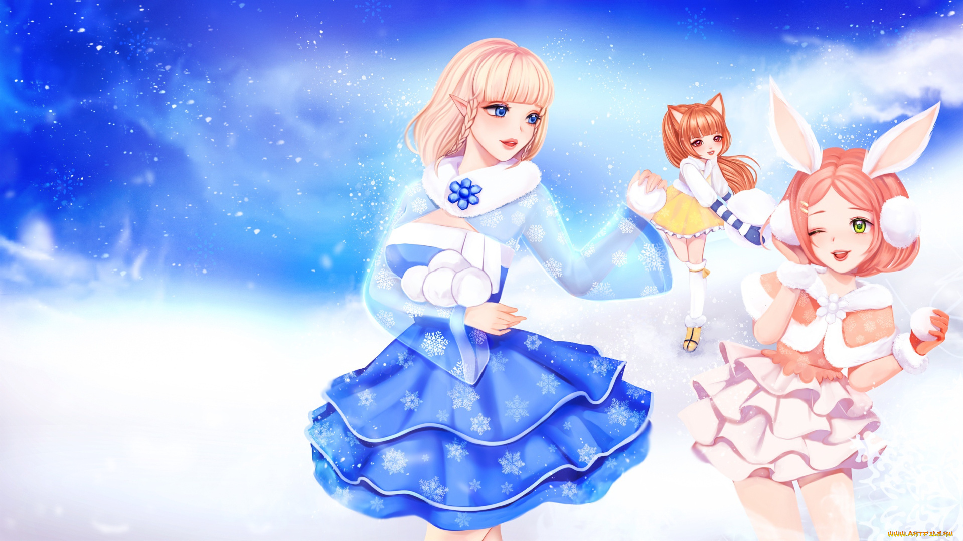 аниме, животные, , существа, tera