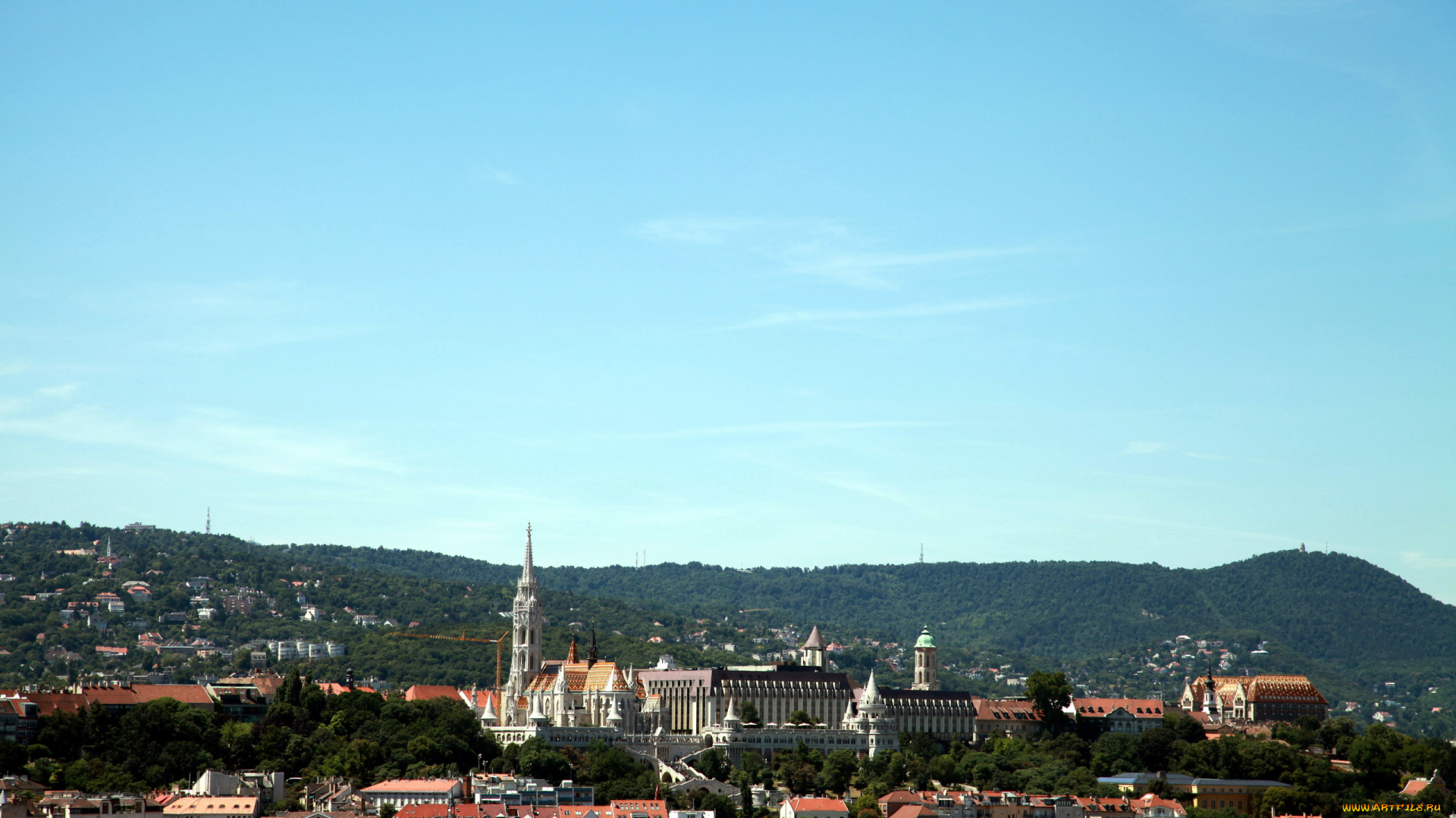 города, будапешт, , венгрия, панорама