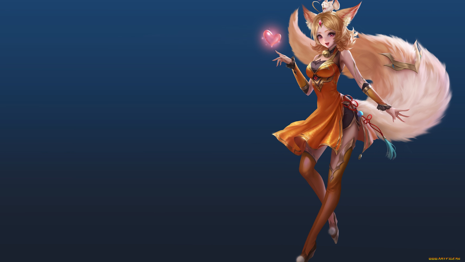 king, of, glory, видео, игры, лисичка