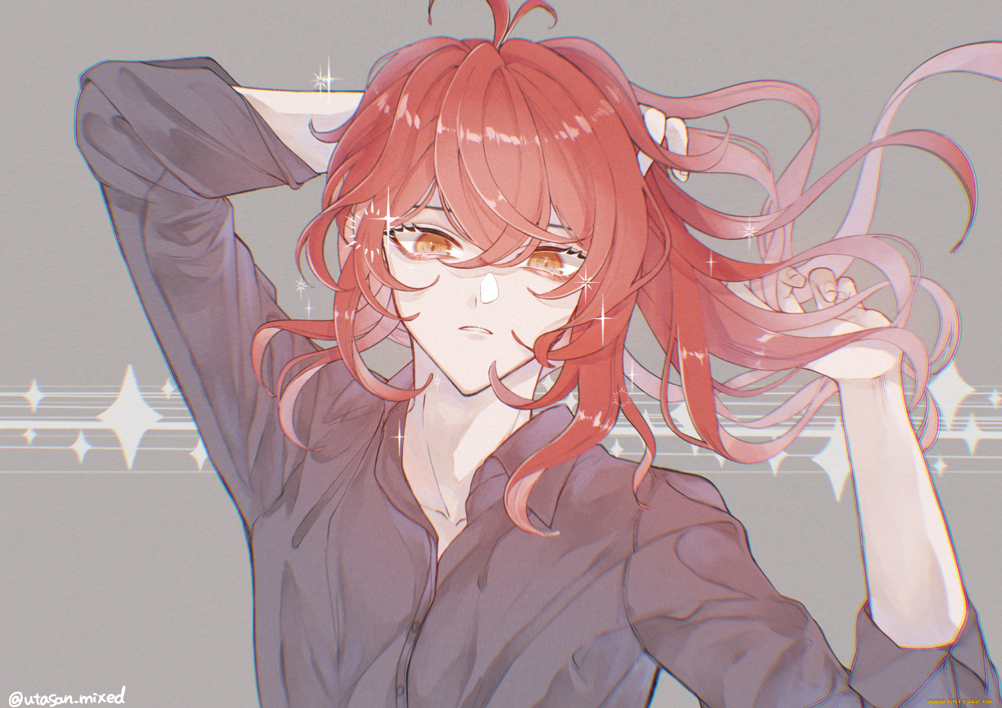 аниме, genshin, impact, genshin, impact