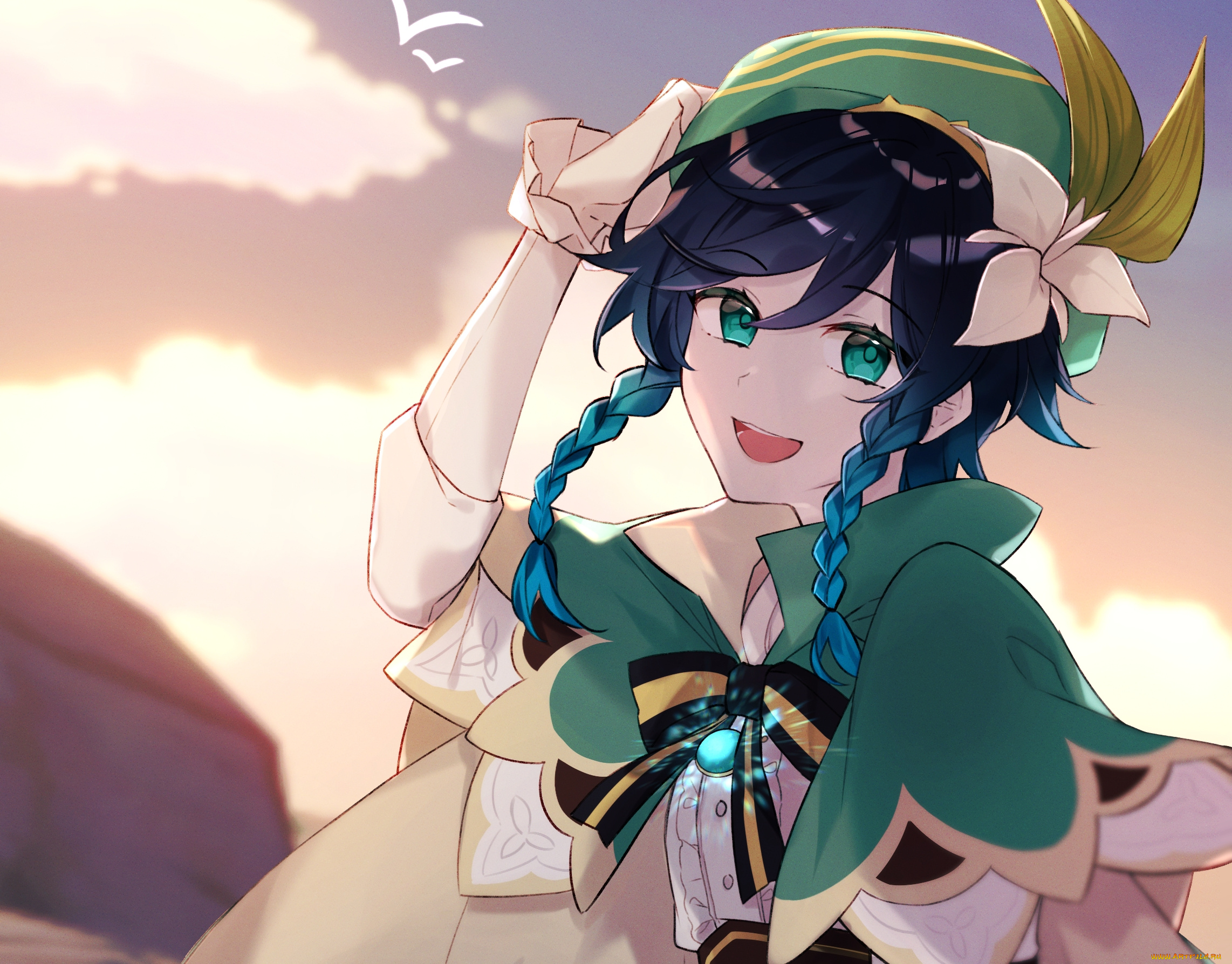 аниме, genshin, impact, genshin, impact