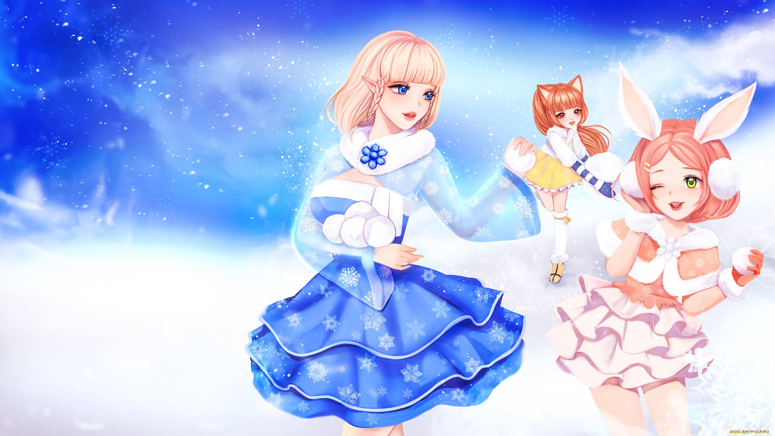 аниме, животные, , существа, tera