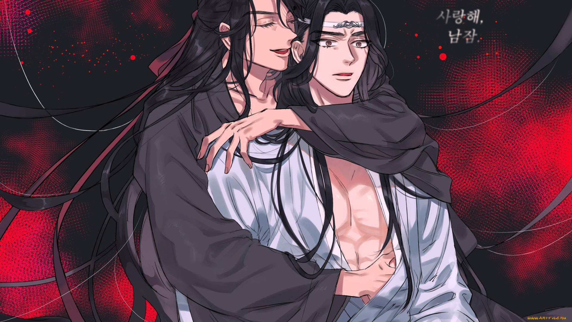 аниме, mo, dao, zu, shi, лань, ванцзи, вэй, усянь