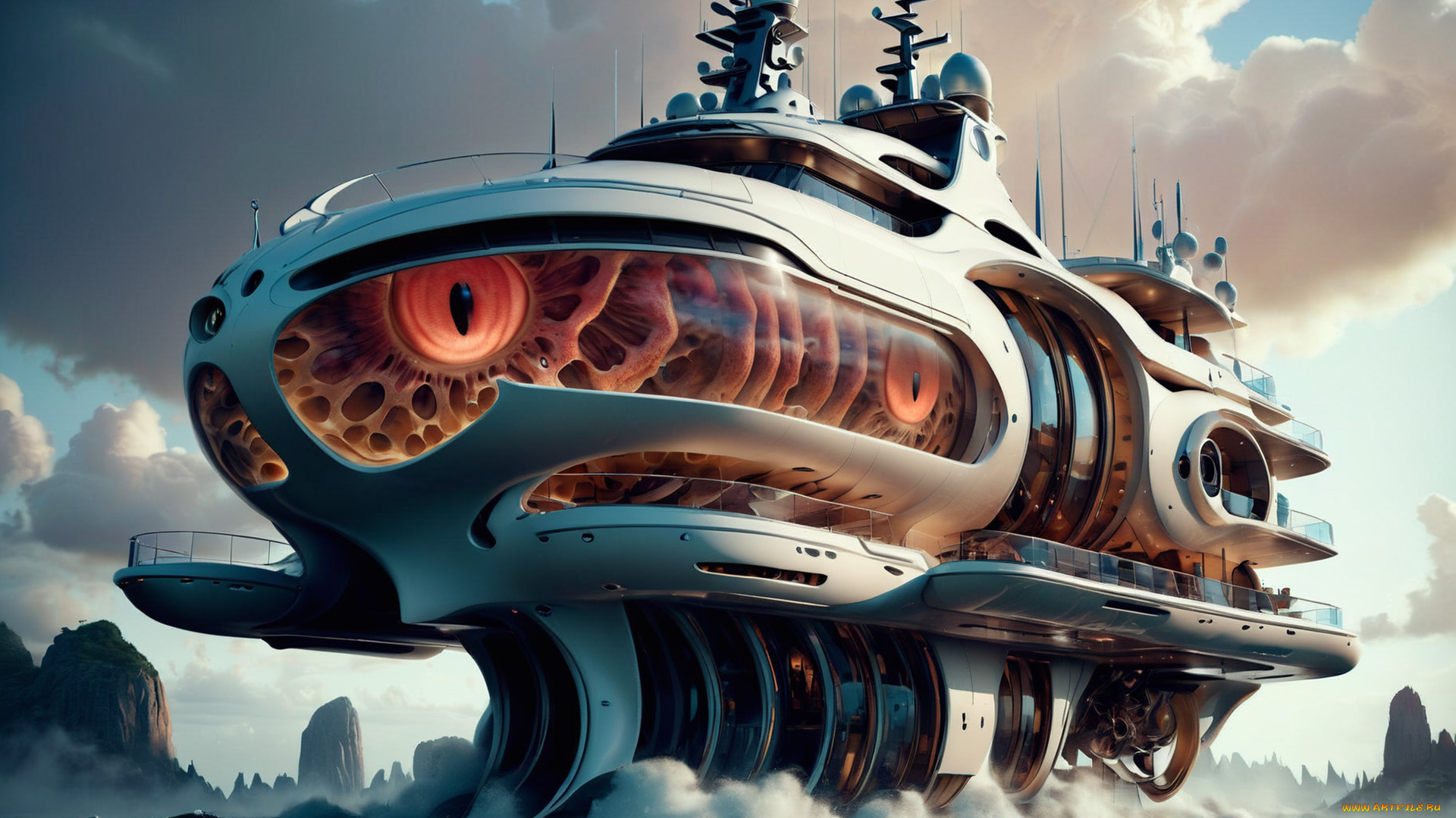 фэнтези, транспортные, средства, нейросети, графика, нейроарт, ai, art, нейронные, сети, рисунки, нейро, искусство