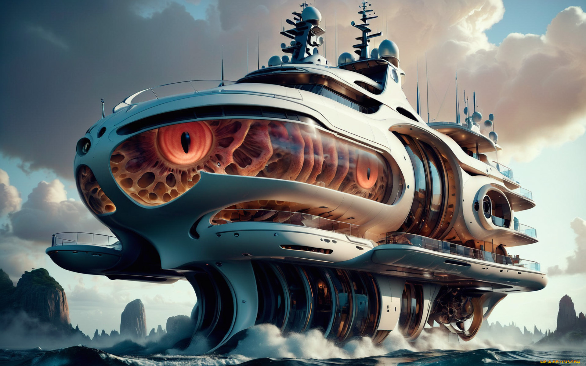 фэнтези, транспортные, средства, нейросети, графика, нейроарт, ai, art, нейронные, сети, рисунки, нейро, искусство