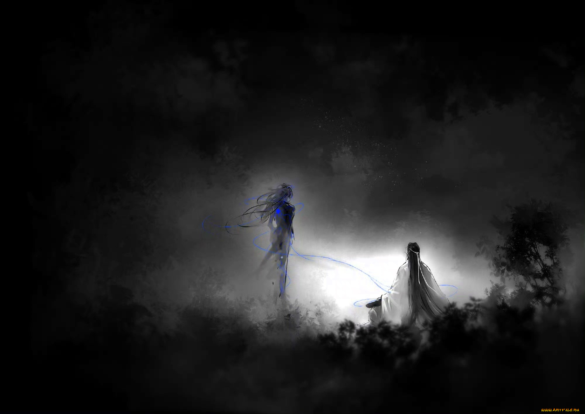 аниме, mo, dao, zu, shi, лань, ванцзи, вэй, усянь, тьма